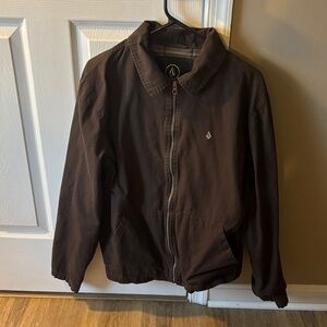 Volcom Dark Brown Casual Jacket